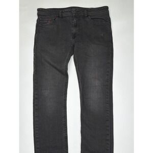 Diesel Thommer C Men Black Wash Slim Skinny Fit Denim Jeans Size 32x32